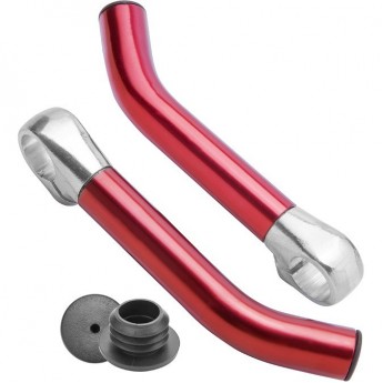 Рога на руль BLF-C2 алюминиевые красные Рога на руль BLF-C2 алюминиевые красные