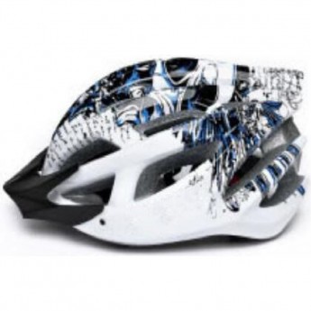 Шлем STELS FSD-HL007 (in-mold). Размер L (54-61 см) сине-белый Шлем STELS FSD-HL007 (in-mold). Размер L (54-61 см) сине-белый