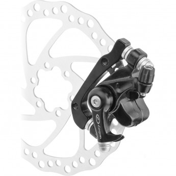 Тормоз дисковый (калипер) LB-DX2012 задний, чёрный, с ротором Тормоз дисковый (калипер) LB-DX2012 задний, чёрный, с ротором