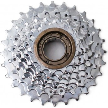 Трещотка TM-1007CHN DNP (14-32 зубца) 7 скоростей, никелированная Трещотка TM-1007CHN DNP (14-32 зубца) 7 скоростей, никелированная