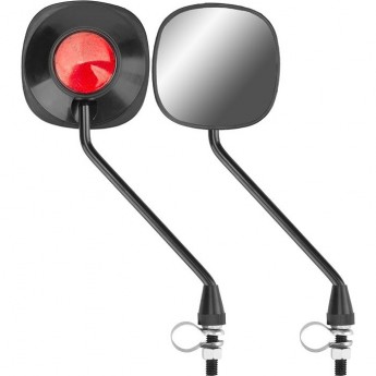 Зеркала заднего вида TEN-M-002, чёрные, правое и левое Зеркала заднего вида TEN-M-002, чёрные, правое и левое